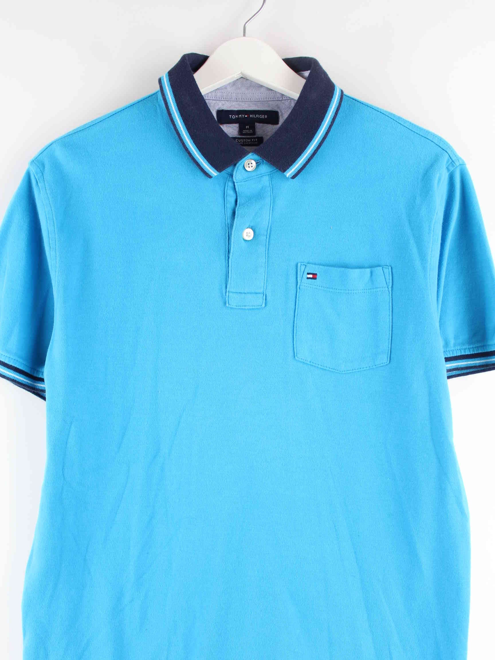 Tommy Hilfiger y2k Basic Polo Blau S (detail image 1)