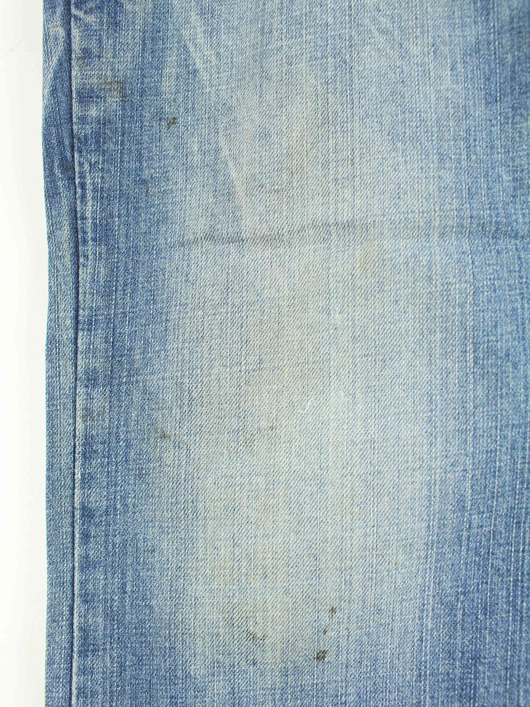 Vintage y2k Embroidered Jeans Blau W32 L32 (detail image 3)