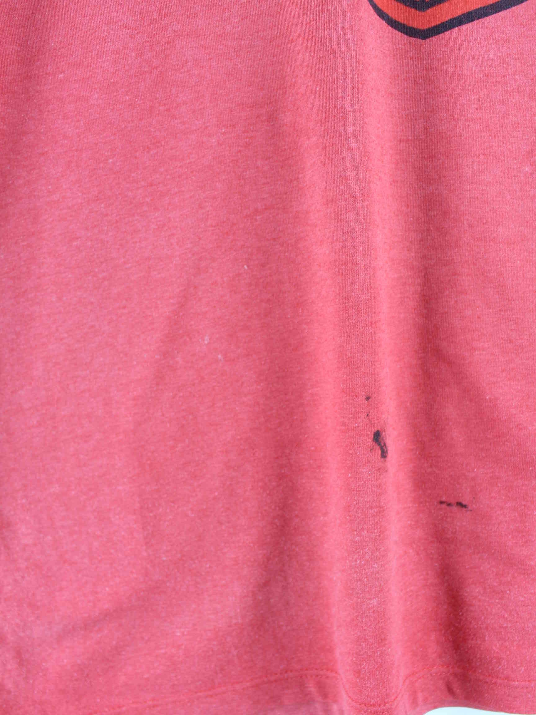 Harley Davidson y2k Print T-Shirt Rot L (detail image 3)