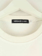 Versace Jeans Embroidered Sweater Weiß M (detail image 2)