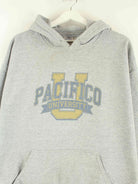 Gildan Pacifico University Print Hoodie Grau L (detail image 1)