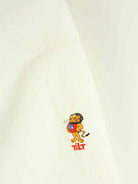 Vintage 80s Dingue De Tennis Print Sweater Weiß XS (detail image 2)