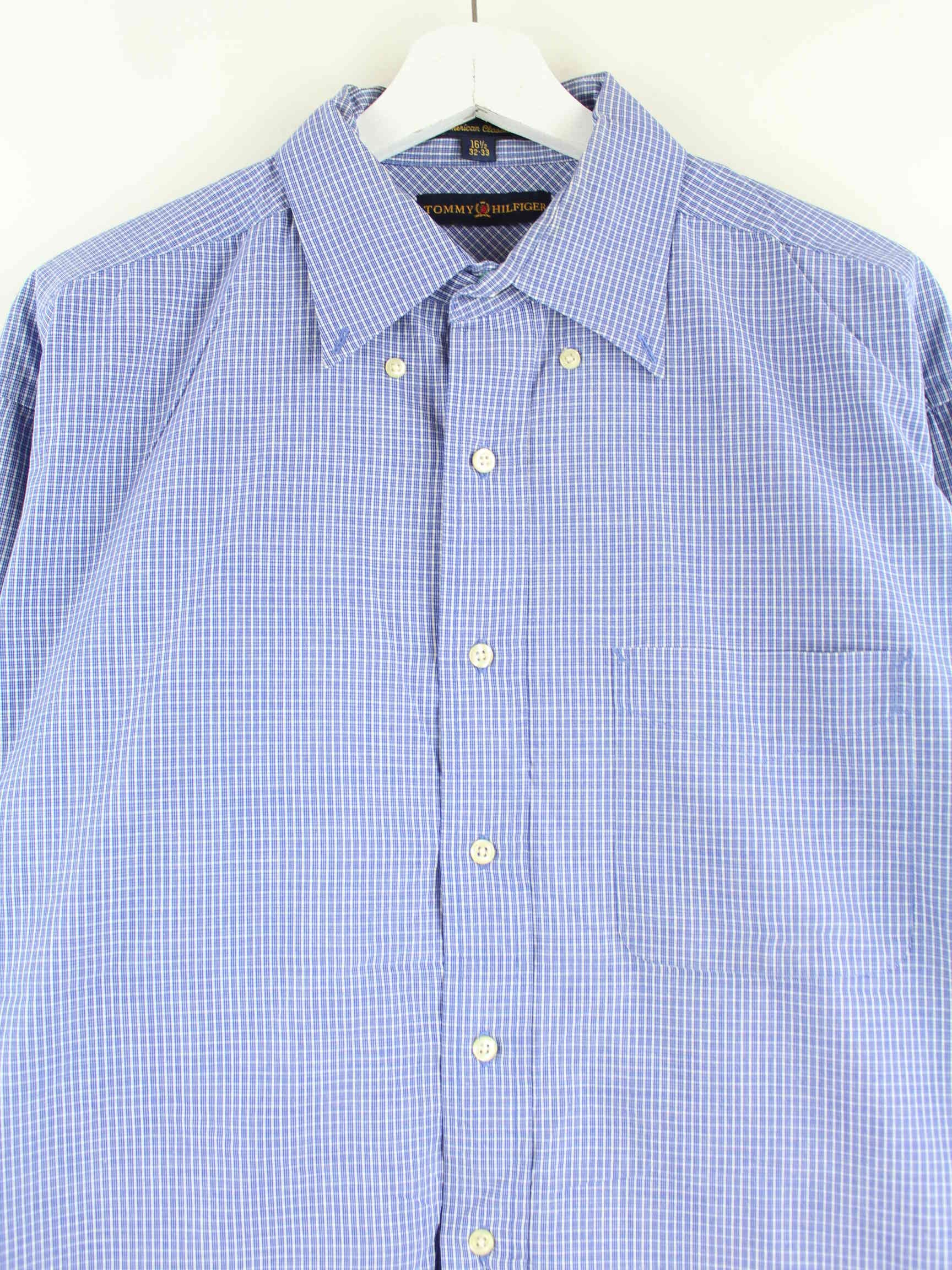 Tommy Hilfiger Checked Hemd Blau M (detail image 1)