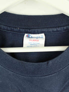 Champion Michigan Embrodiered Single Stitched T-Shirt Blau XL (detail image 2)