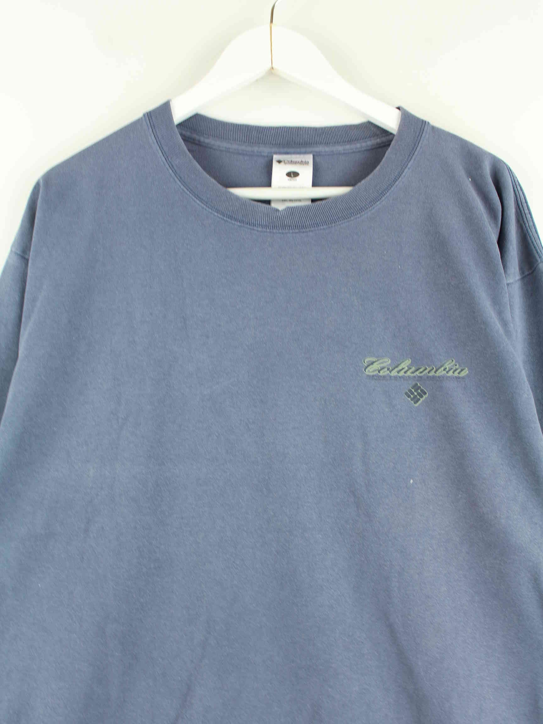 Columbia Fishing Print Sweatshirt Blau L (detail image 1)