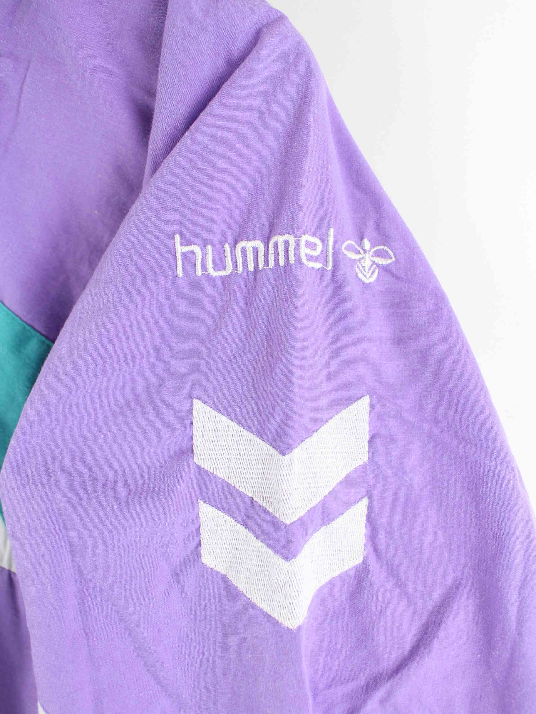 Hummel 90s Vintage Patch Half Zip Windbreaker Mehrfarbig XS (detail image 6)