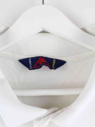 Kappa 90s Vintage Basic Polo Weiß L (detail image 2)