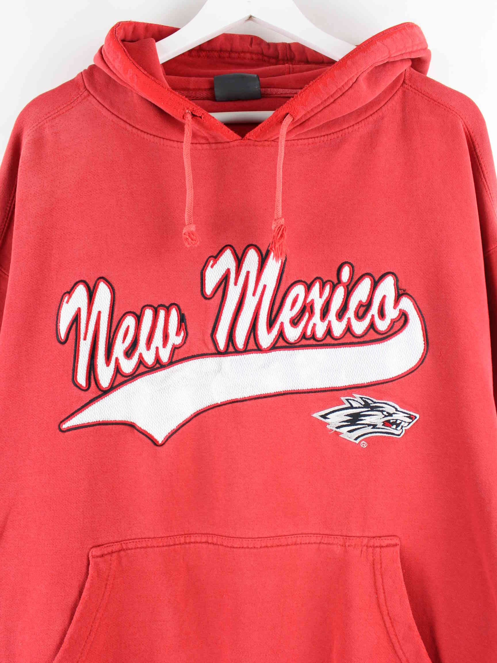 Vintage y2k New Mexico Embroidered Hoodie Rot XL (detail image 1)