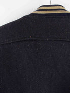 Helston's 80s Vintage Leder College Jacke Blau M (detail image 7)