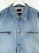 Sean John 00s Embroidered Jeans Jacke Blau 3XL (detail image 1)