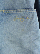 Sean John 00s Embroidered Jeans Jacke Blau 3XL (detail image 4)