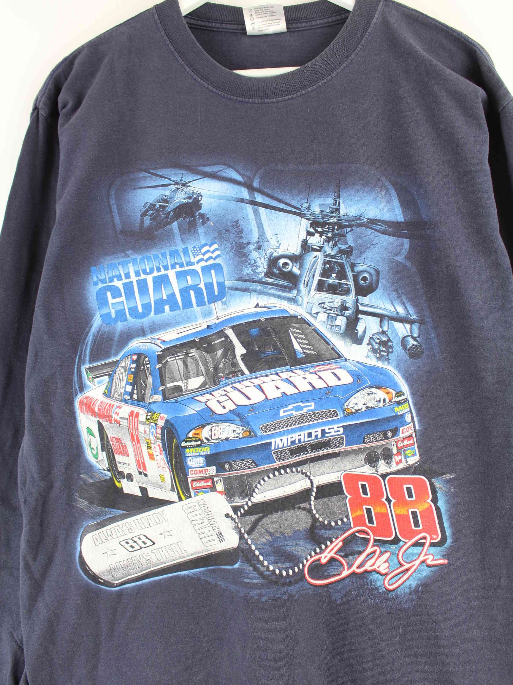 Nascar National Guard Print Sweatshirt Blau L (detail image 1)