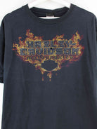 Harley Davidson y2k Print T-Shirt Schwarz XL (detail image 1)