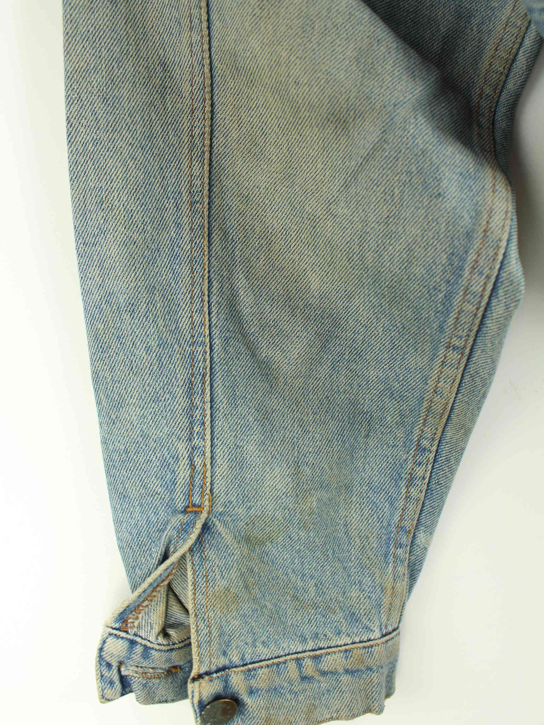 Redskins 90s Vintage Jeans Jacke Blau S (detail image 6)