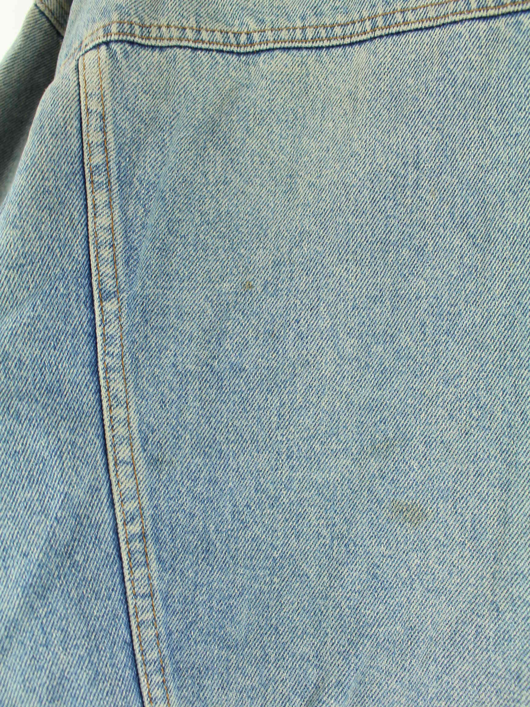 Redskins 90s Vintage Jeans Jacke Blau S (detail image 7)