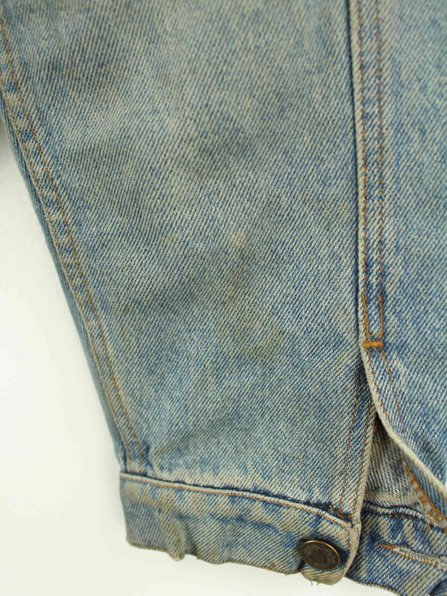 Redskins 90s Vintage Jeans Jacke Blau S (detail image 9)