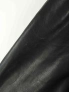 Vintage 90s Sportnick Embroidered Leder Jacke Schwarz XL (detail image 5)