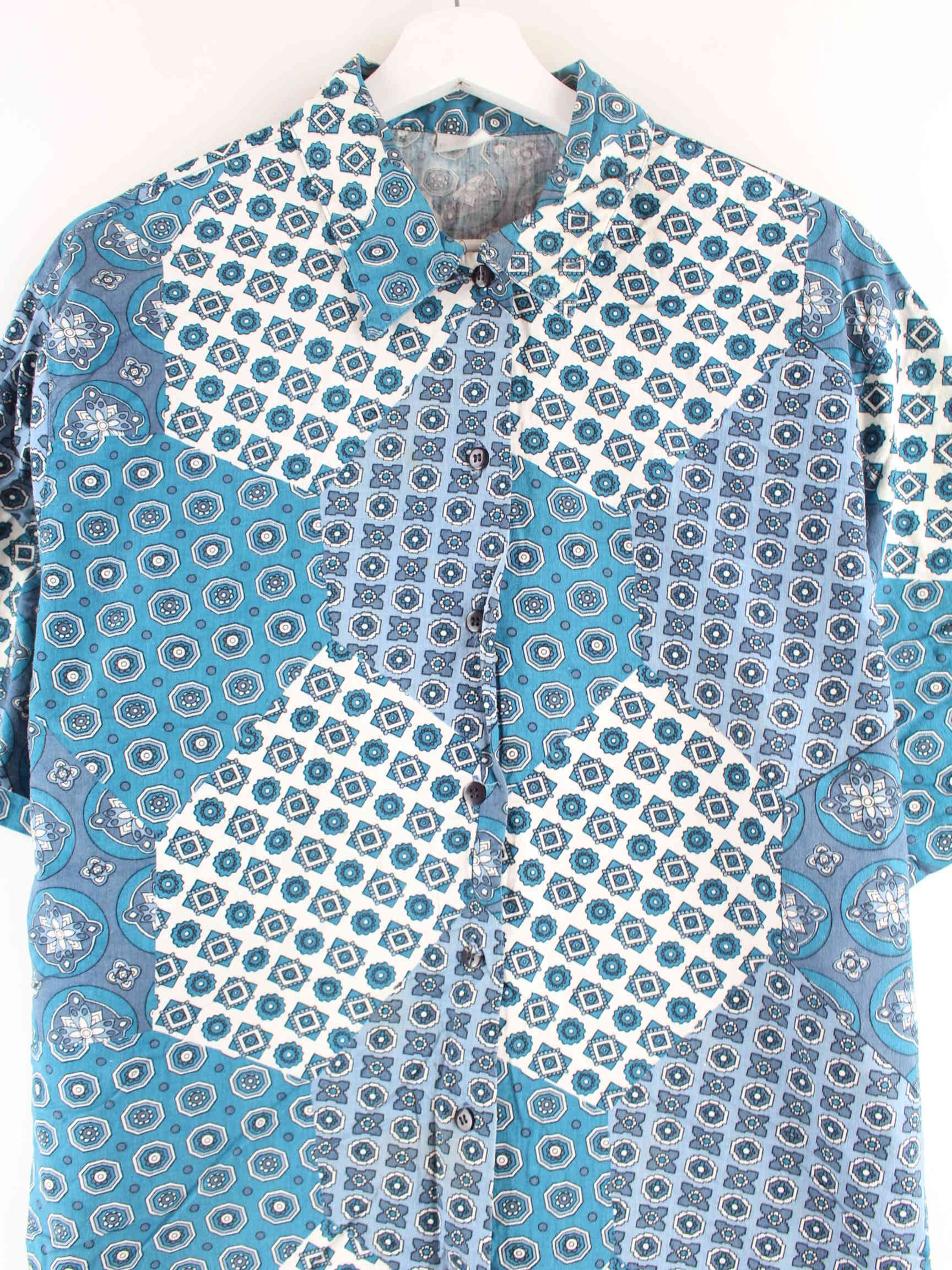 Vintage 90s Hawaii Hemd Blau L (detail image 1)