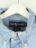 Ralph Lauren 90s Vintage Blaire Jeans Hemd Blau XL (detail image 2)