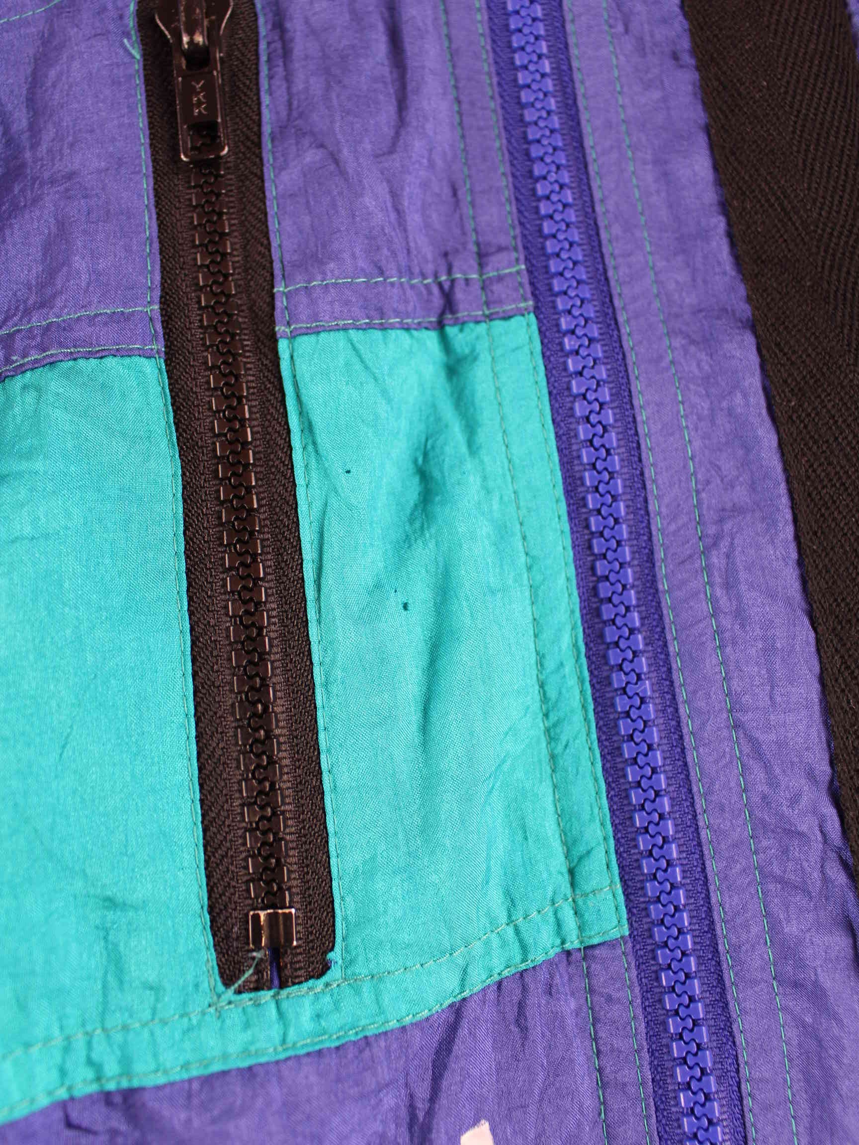 Adidas 80s Vintage Worlds Youth Trainingsjacke Lila L (detail image 3)