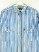 Levi's 00s Striped Hemd Blau L (detail image 1)