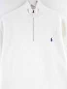 Ralph Lauren Half Zip Pullover Weiß L (detail image 1)