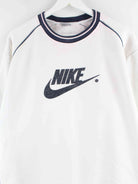 Nike y2k Big Logo Embroidered Sweater Weiß L (detail image 1)