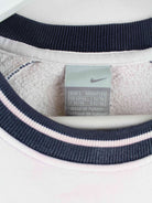 Nike y2k Big Logo Embroidered Sweater Weiß L (detail image 4)