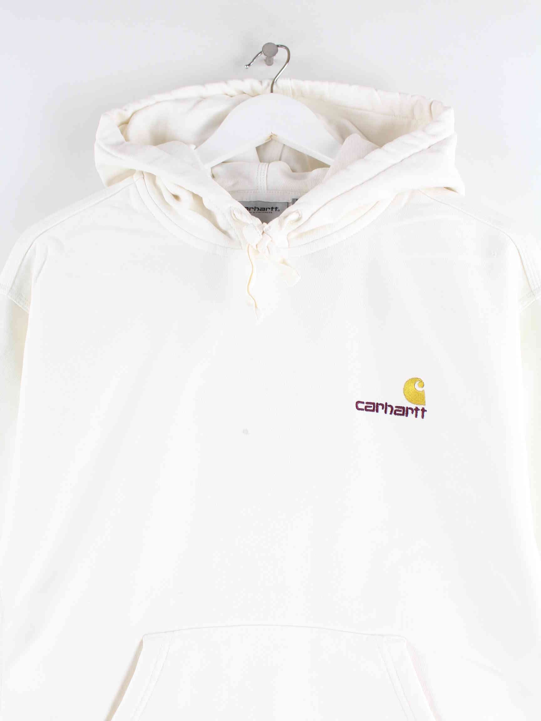 Carhartt Embroidered Heavy Hoodie Beige M (detail image 1)