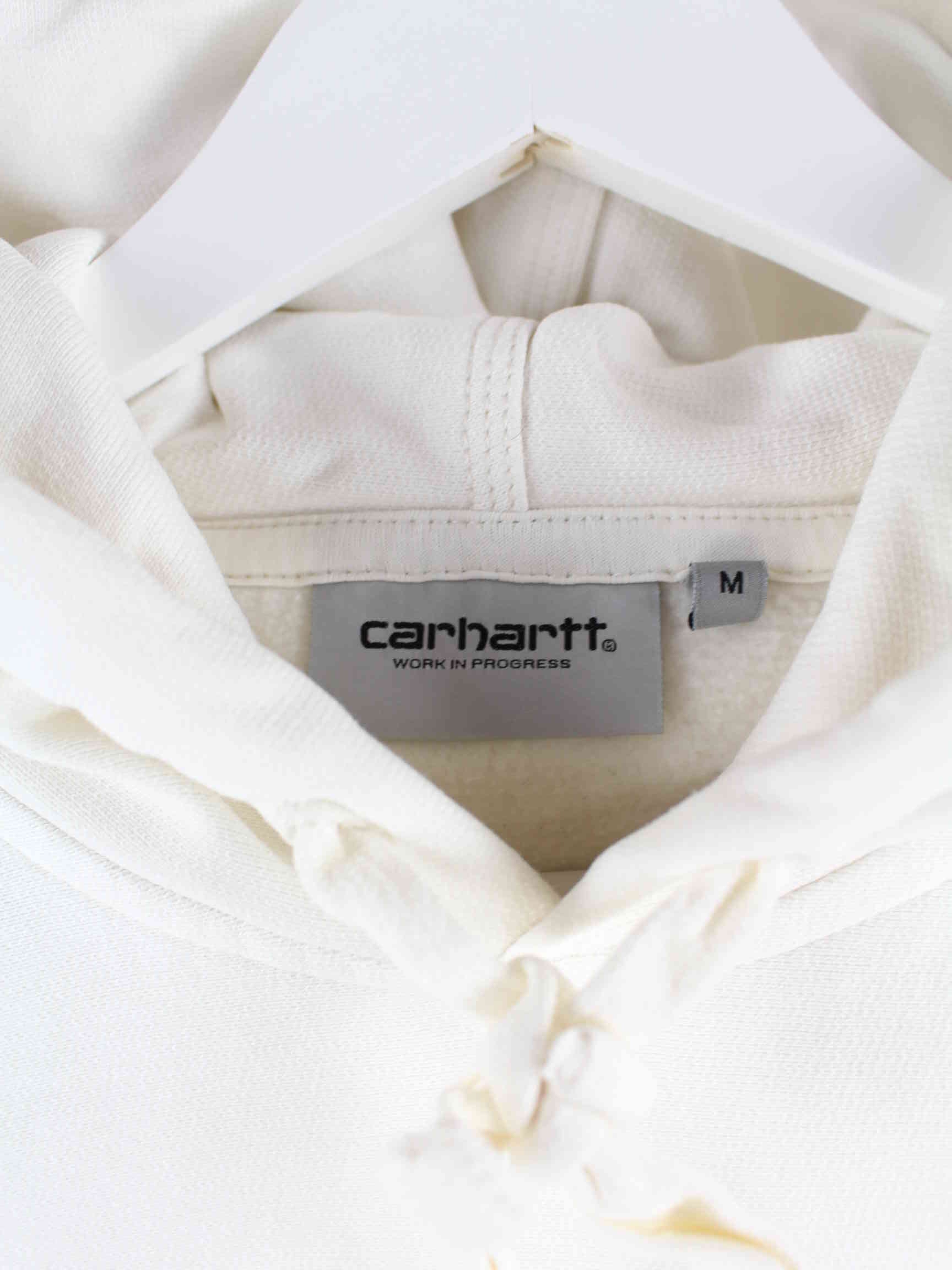 Carhartt Embroidered Heavy Hoodie Beige M (detail image 2)