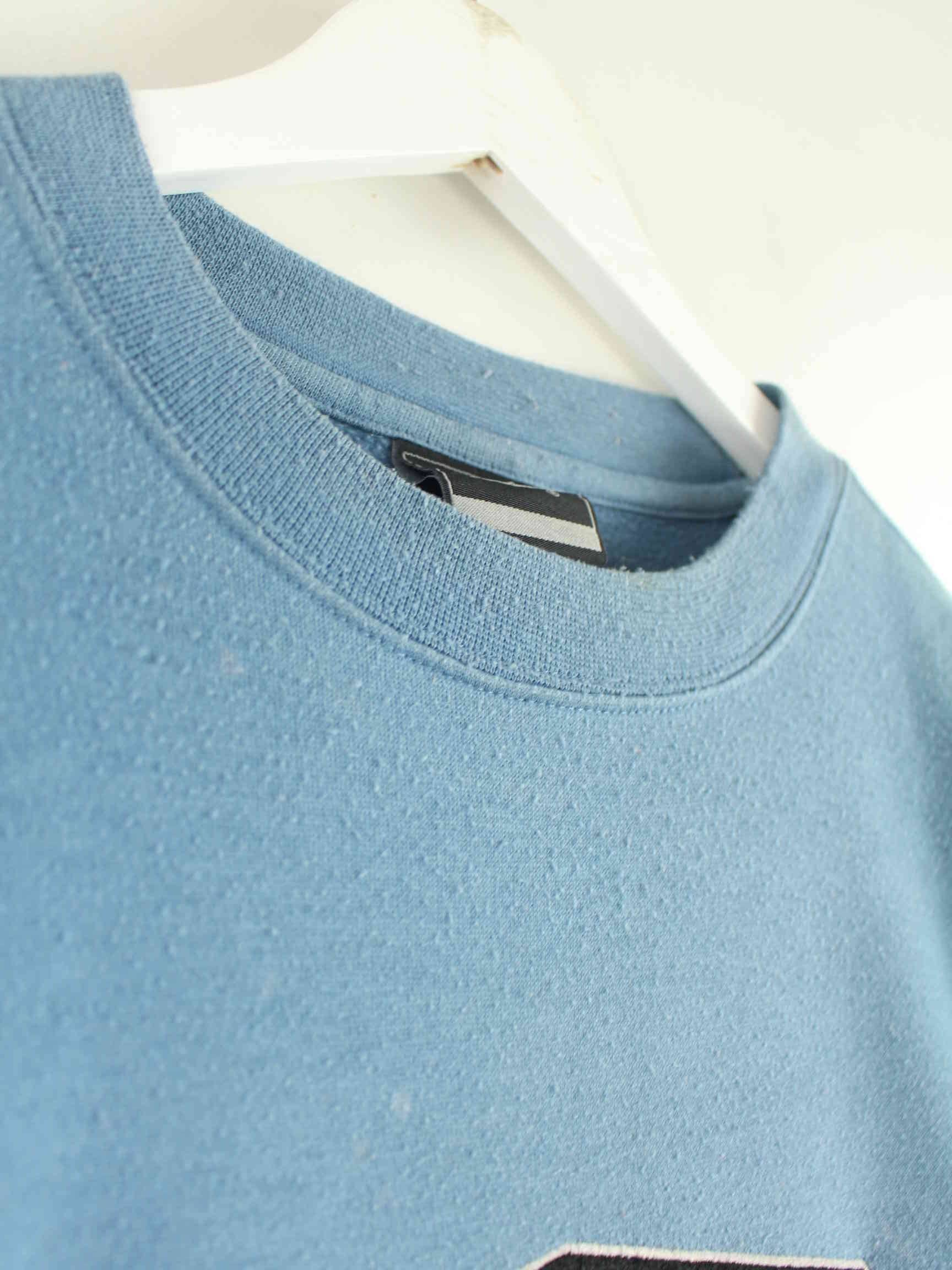 Umbro 00s Logo Embroidered Sweater Blau M (detail image 2)