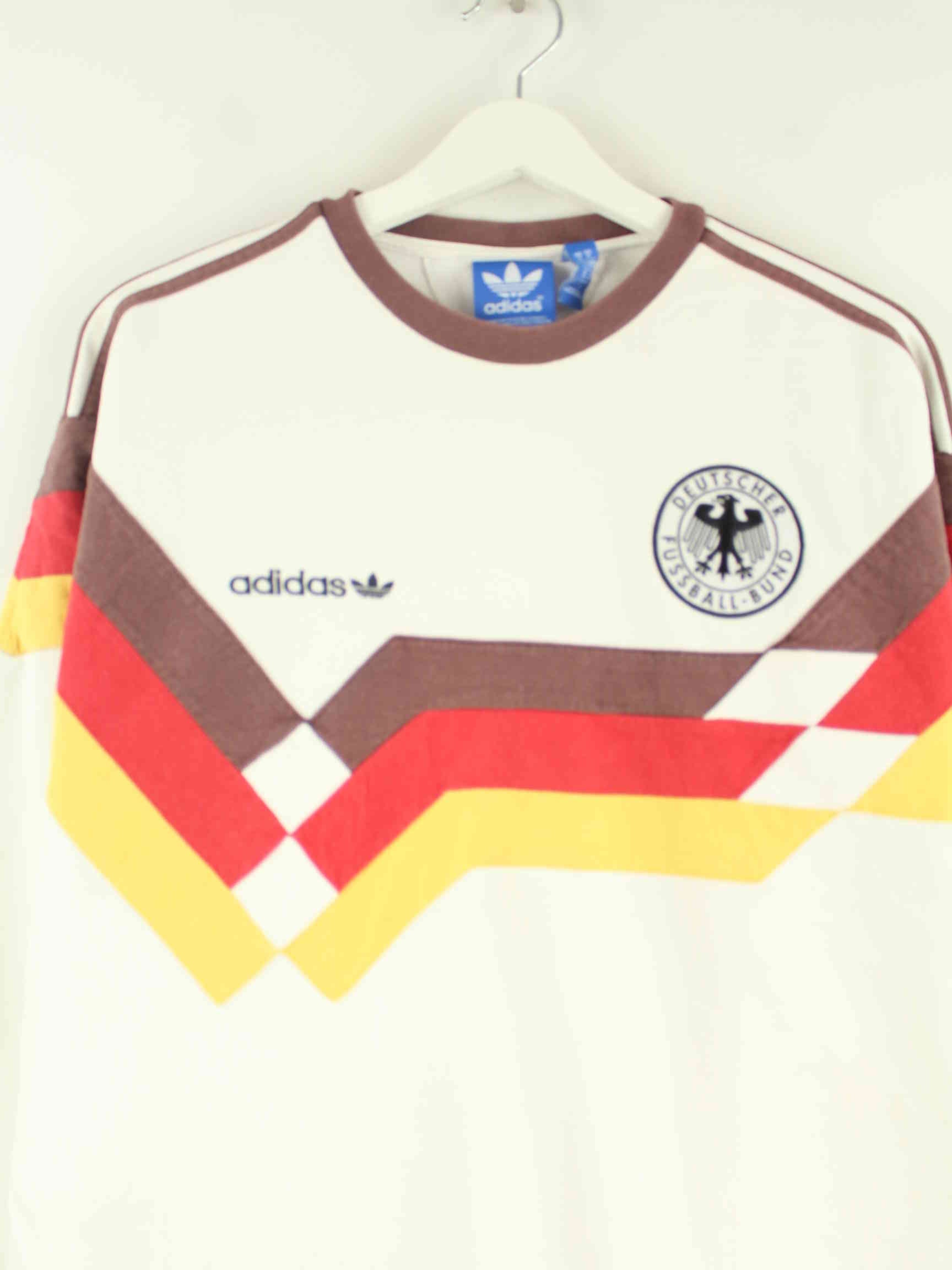 Adidas Deutschland 1990 Embroidered Sweater Weiß M (detail image 1)