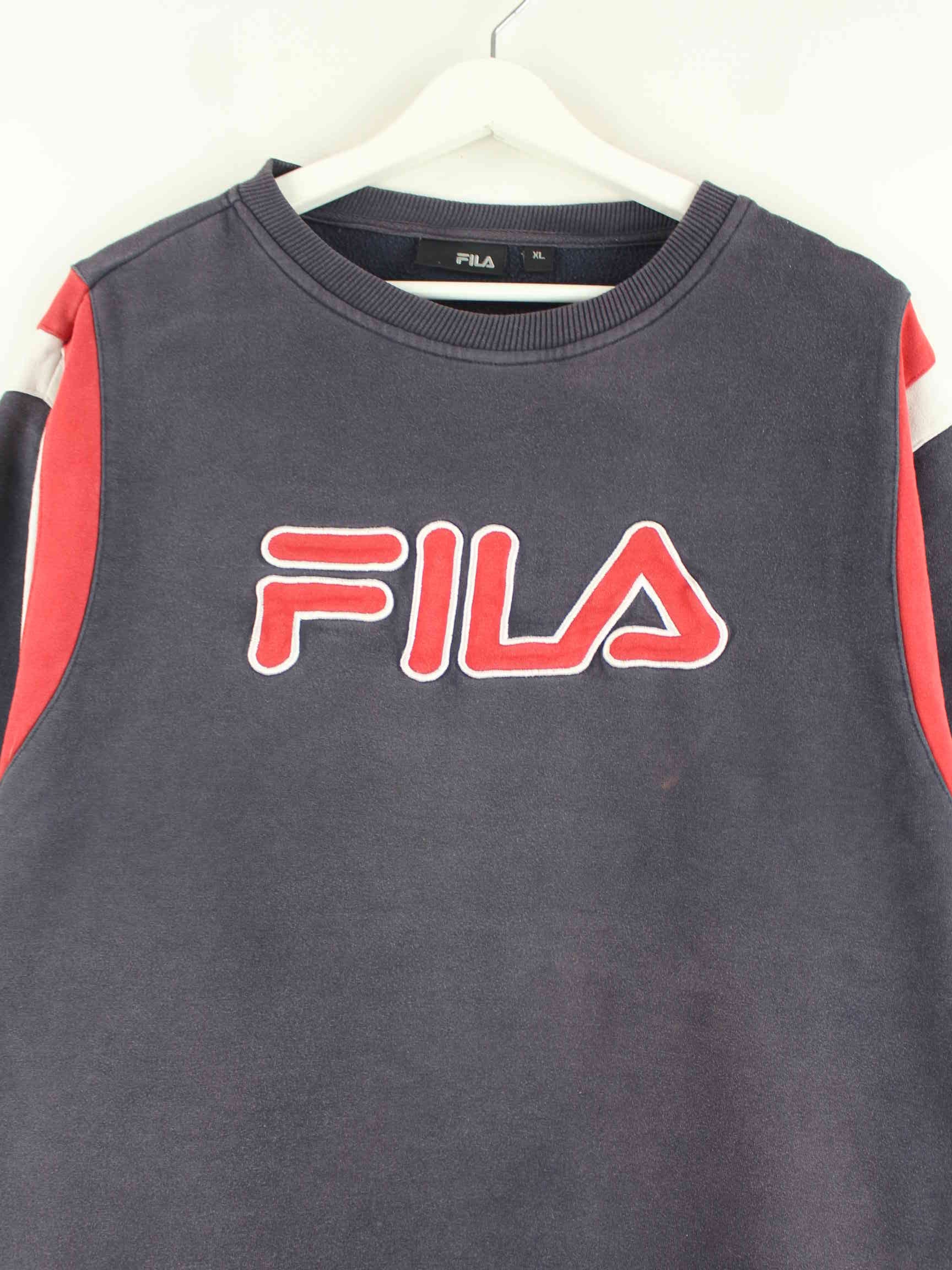 Fila Embroidered Sweater Blau XL (detail image 1)