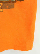 Gildan Damen Big Buck Moto Racing Print T-Shirt Orange XXS (detail image 6)