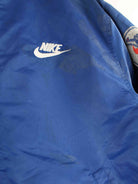 Nike 90s Vintage Spellout Embroidered Bomber College Jacke Blau XL (detail image 5)