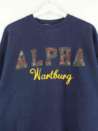 Russell Athletic 90s Vintage Wartburg Embroidered Sweater Blau XL (detail image 1)