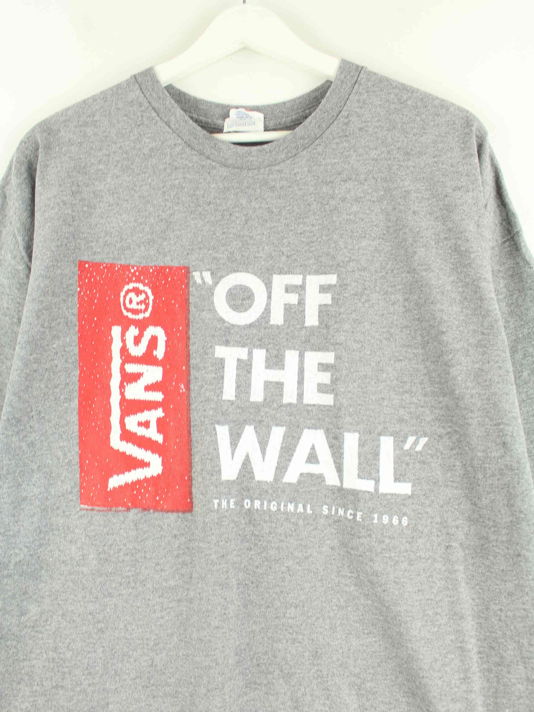 Vans Print T-Shirt Grau XXL (detail image 1)