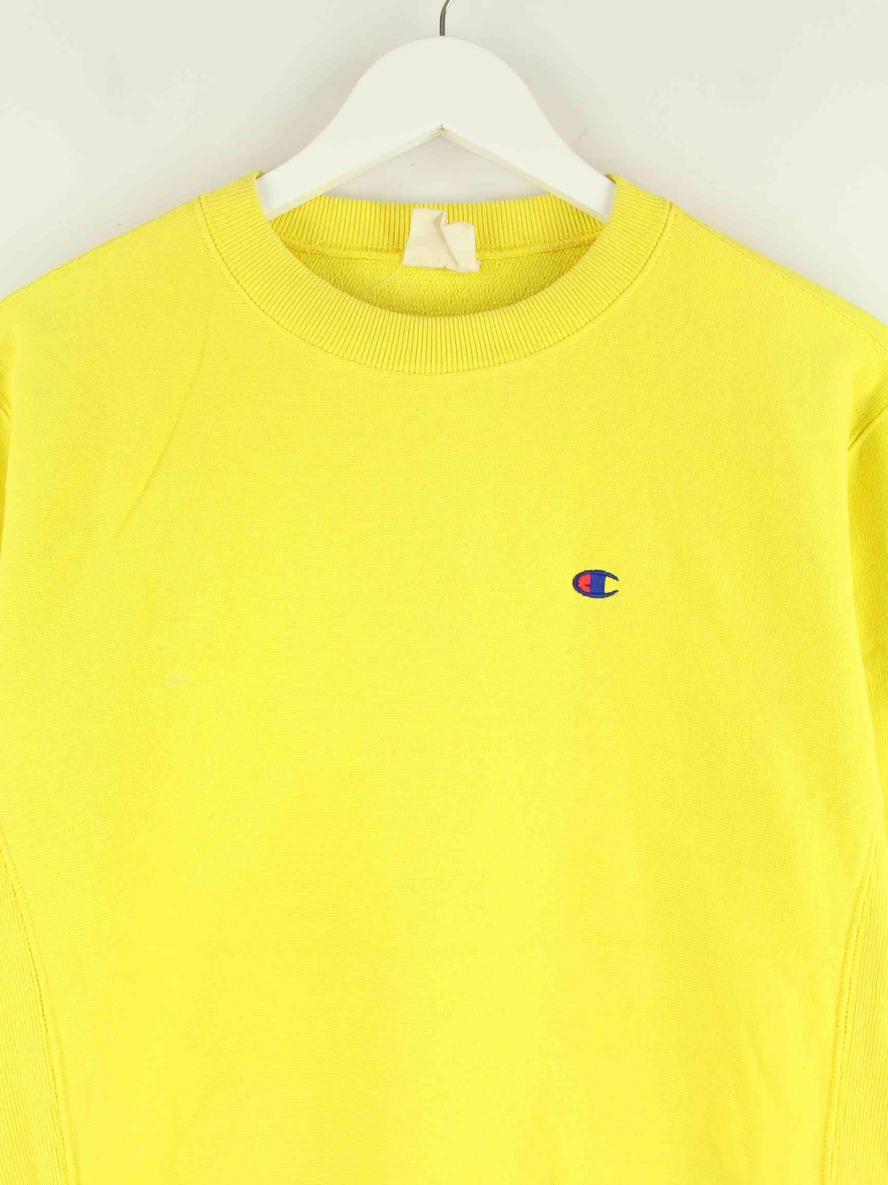 Champion Reverse Weave Basic Sweater Gelb M (detail image 1)