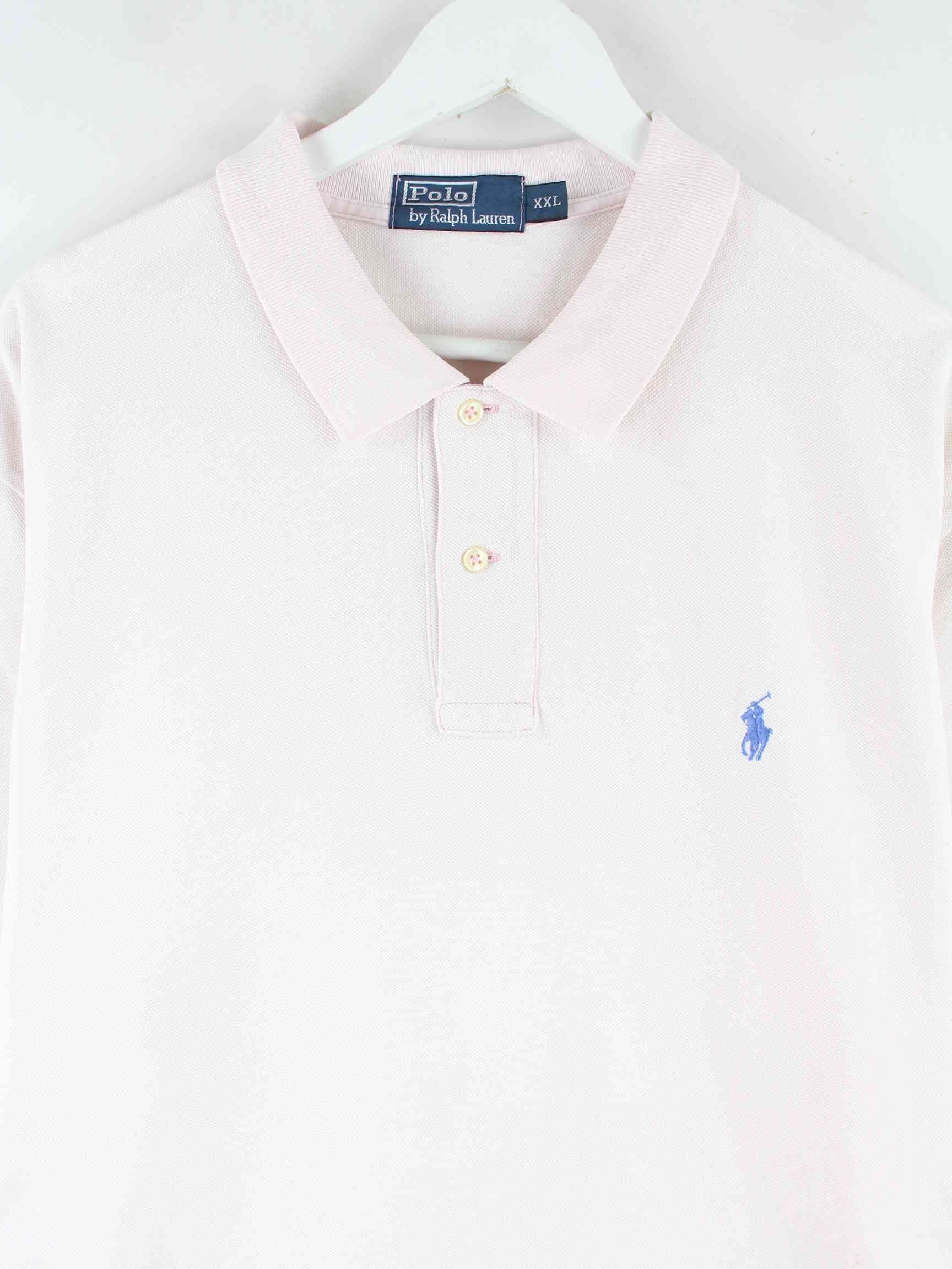 Ralph Lauren 90s Vintage Polo Rosa XXL (detail image 1)