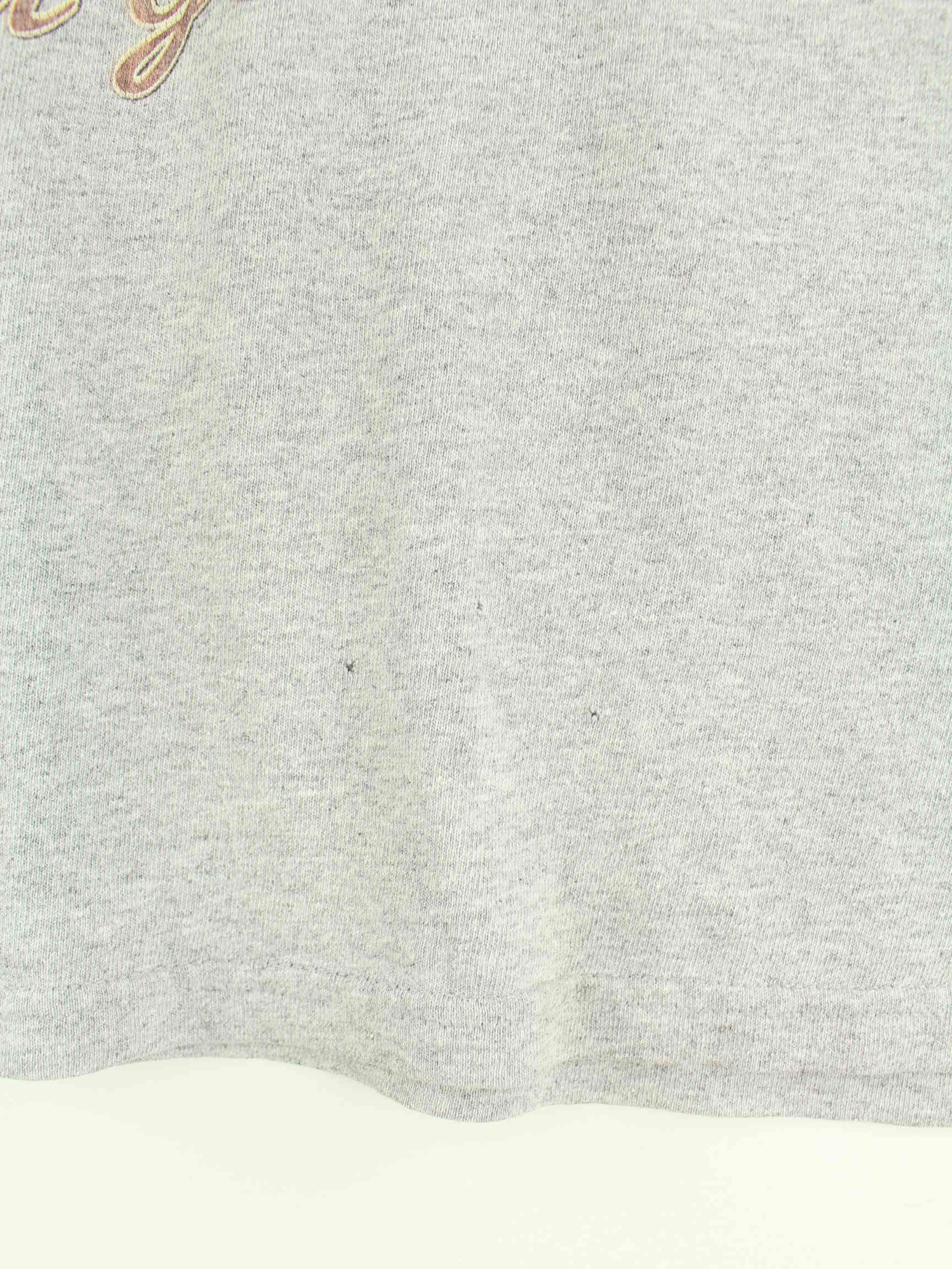 Vintage Fishing Print T-Shirt Grau XXL (detail image 2)