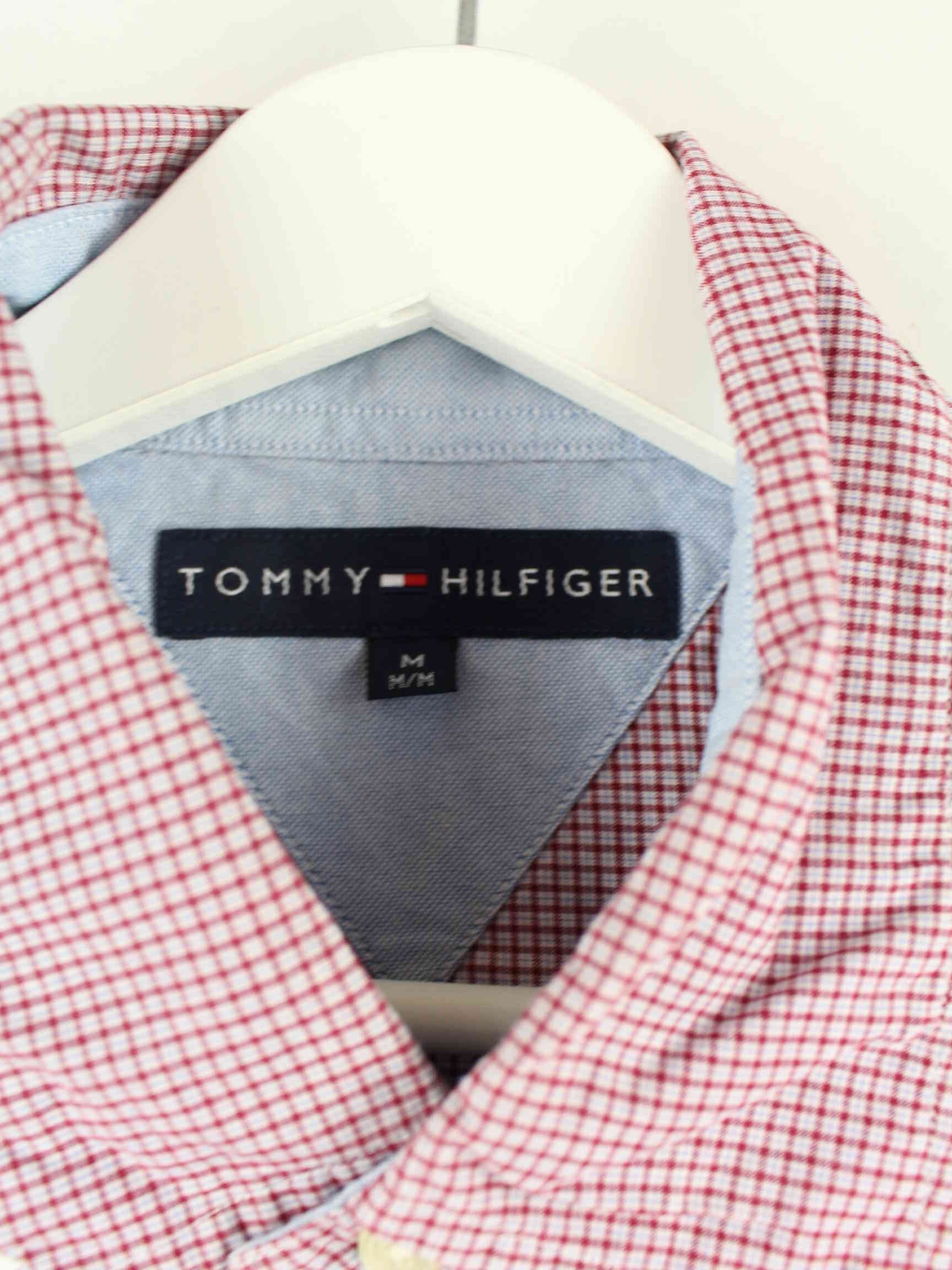 Tommy Hilfiger 00s Checked Hemd Rot M (detail image 2)