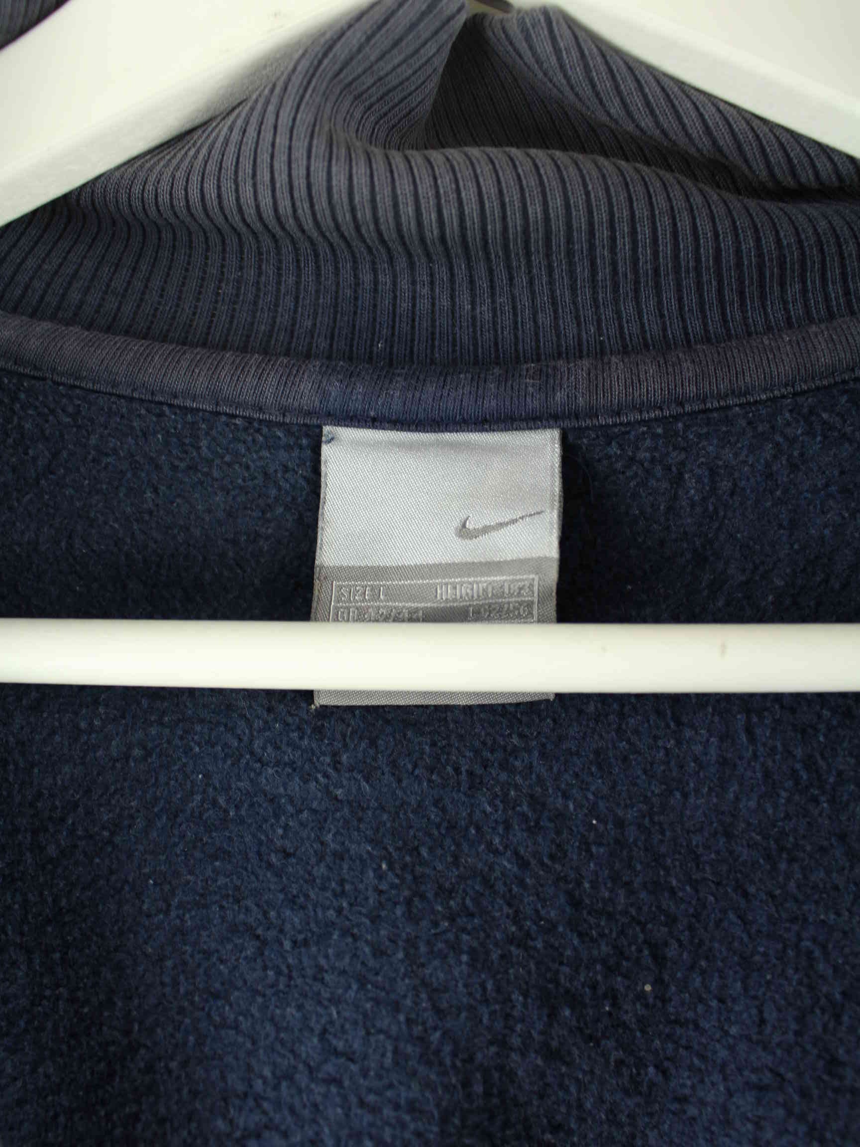 Nike 00s Basic Sweatjacke Blau L (detail image 3)