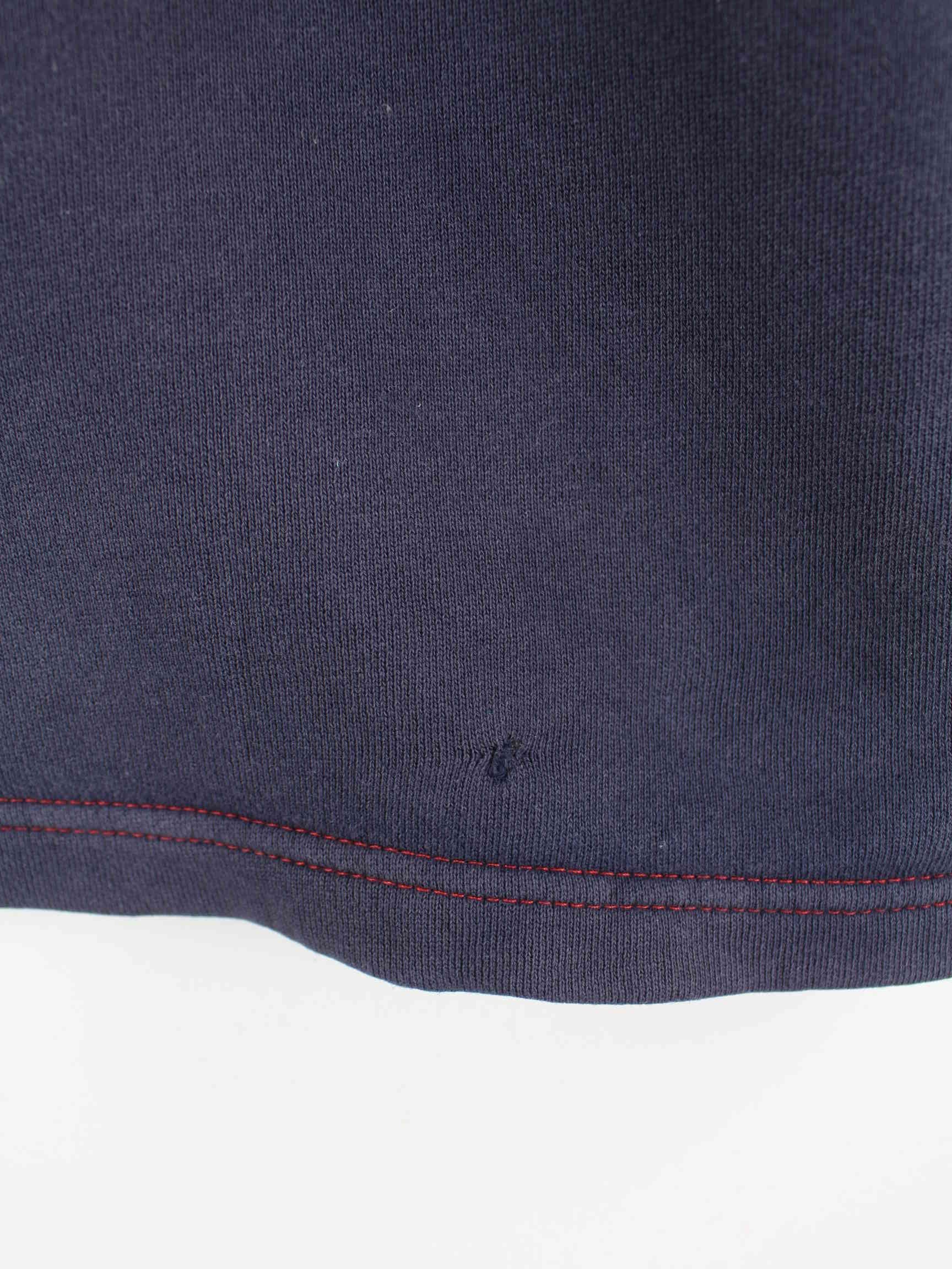 Fila 90s Vintage Embroidered Sweater Blau L (detail image 5)