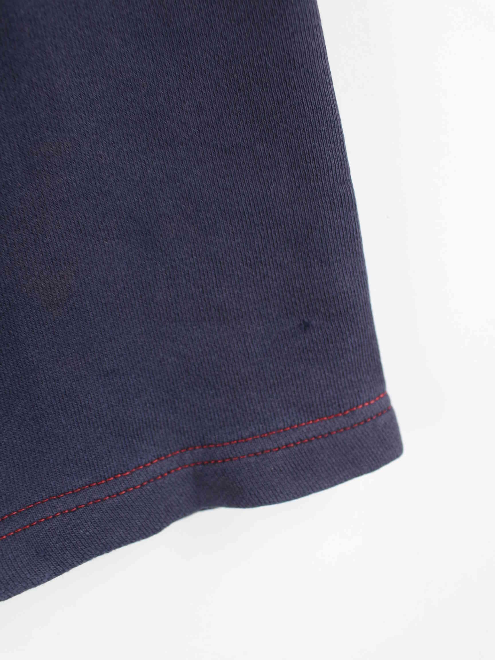 Fila 90s Vintage Embroidered Sweater Blau L (detail image 8)