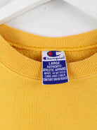 Champion 00s Breckenbridge Embroidered Sweater Gelb L (detail image 2)