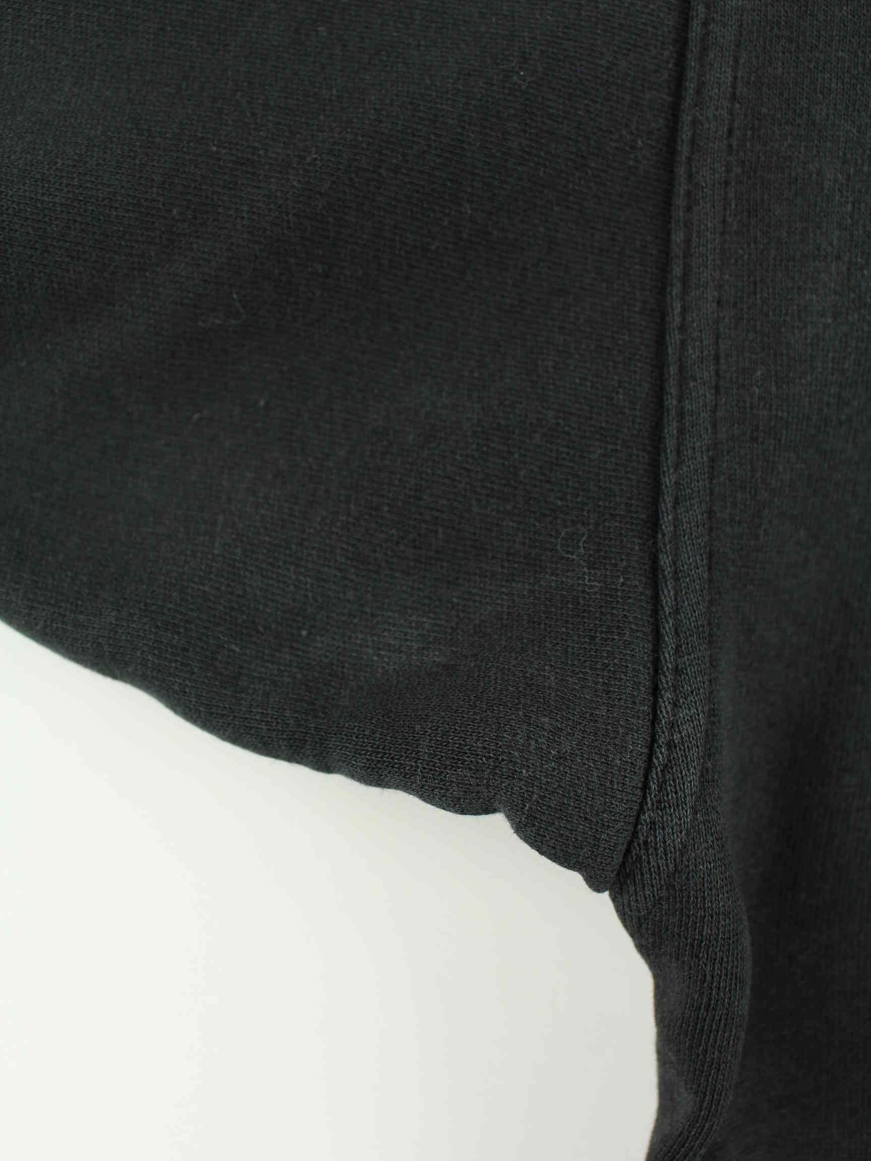 Adidas 90s Vintage Basic Embroidered Sweater Schwarz M (detail image 3)