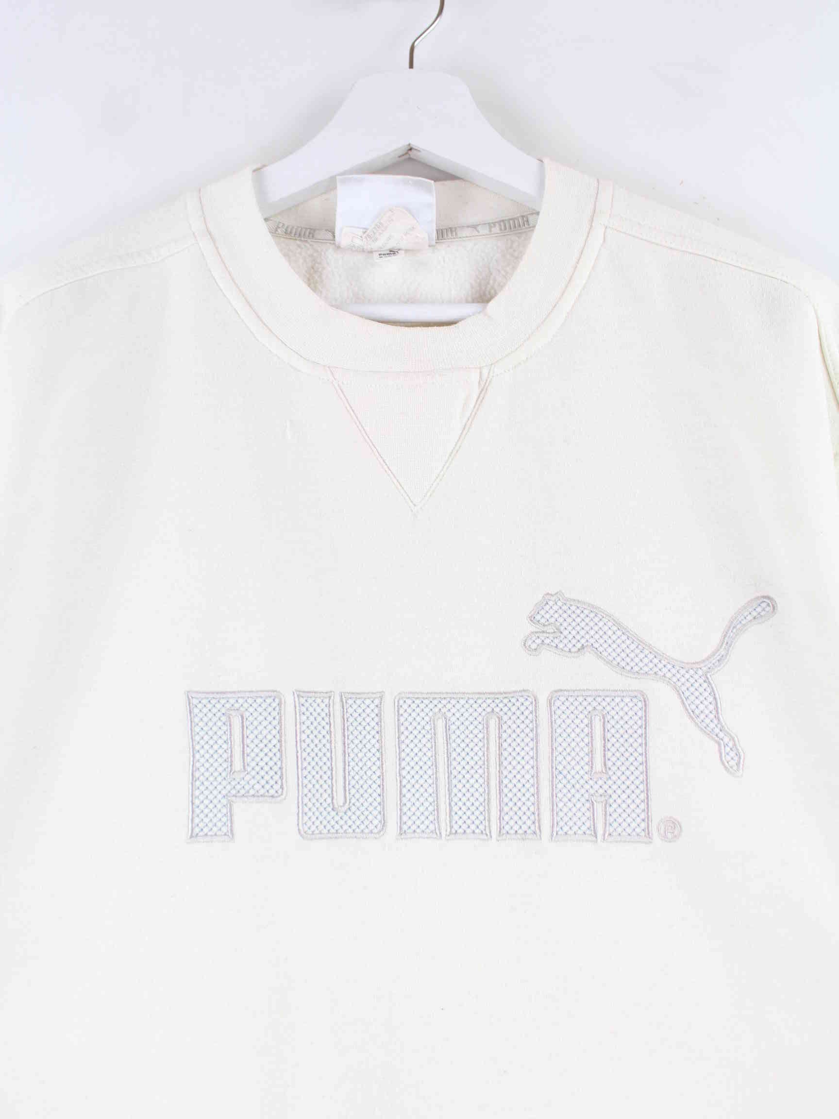 Puma 00s Embroidered Sweater Beige XS (detail image 1)