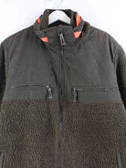 Vintage y2k Outdoor Teddy-Fleece Jacke Braun L (detail image 1)