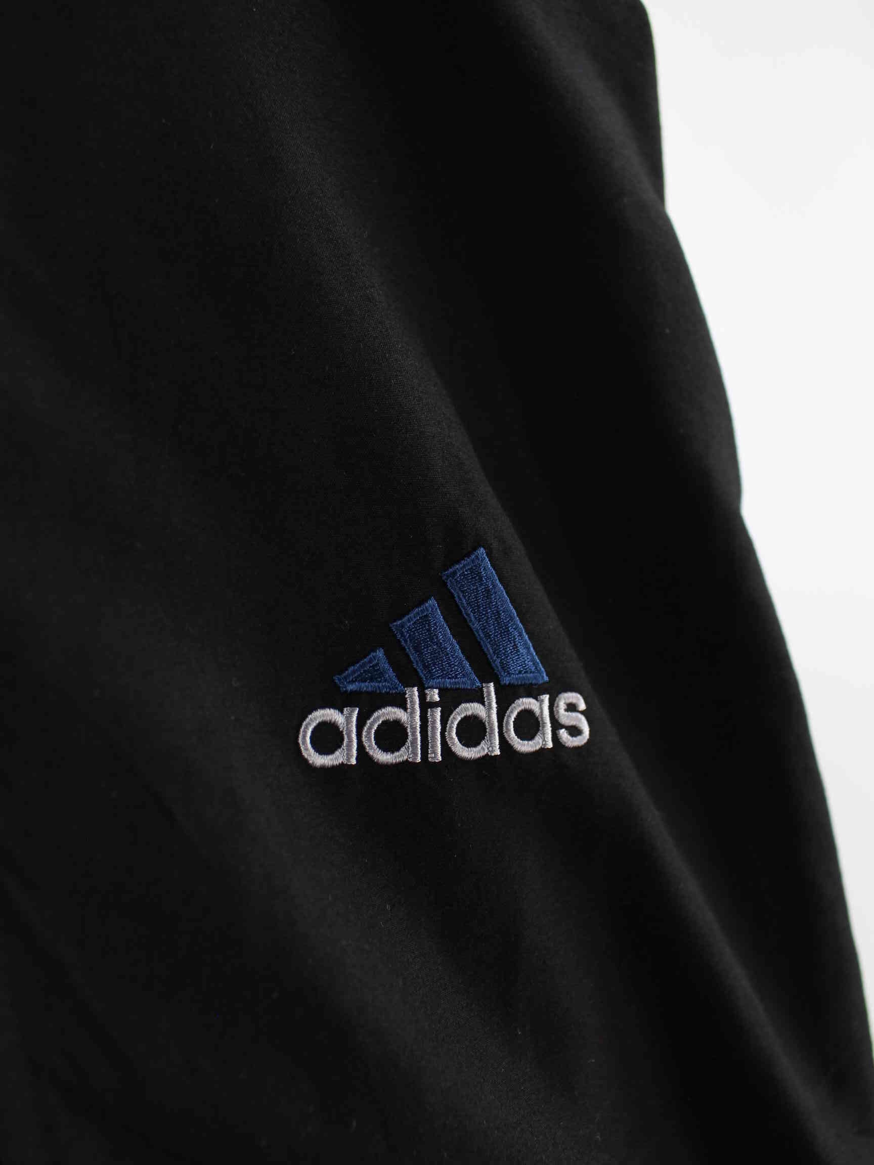 Adidas 90s Vintage Big Logo Embroidered Trainingsjacke Schwarz L (detail image 3)