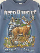 Gildan 1999 Vintage Deer Hunter Print Heavy Sweater Blau XL (detail image 1)